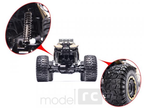 RC Rock Crawler na diaľkové ovládanie 1:8 4WD 51cm