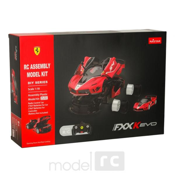 RC stavebnica na ovládanie Rastar 96900 Ferrari FXX K Evo 1:18