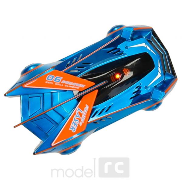 RC auto Follow by Laser wall climbing car R-712S modré