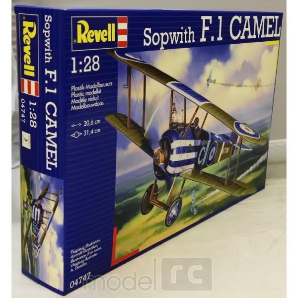 Lietadlo na lepenie Revell Sopwith F.1 Camel, 04747