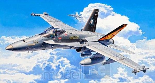 Lietadlo na lepenie Revell F/A-18C Hornet, 04894