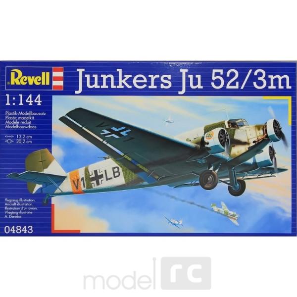 Plastikový model na lepenie Revell Junkers Ju 52/3m 04843