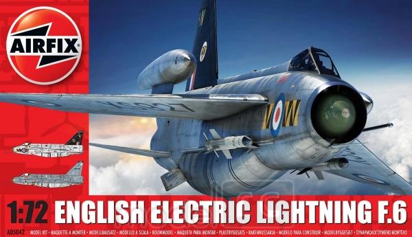 Plastikový model Airfix English Electric Lightning F6 A05042