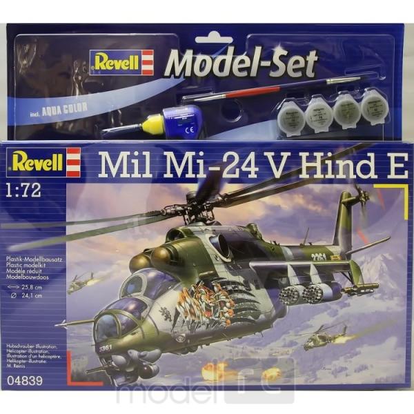 Plastový model Revell Mil Mi-24V Hind E Aircraft Set, 64839