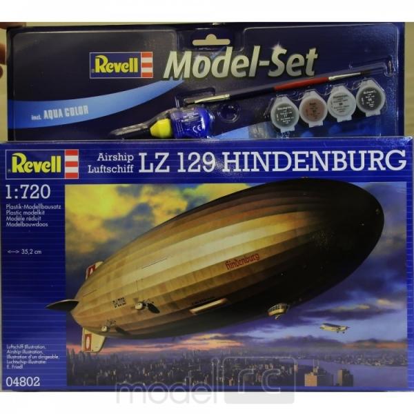 Plastový model Revell LZ129 Hindenburg Airship Luftschiff, 64802