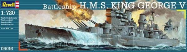 Battleship H.M.S. King George V 05016