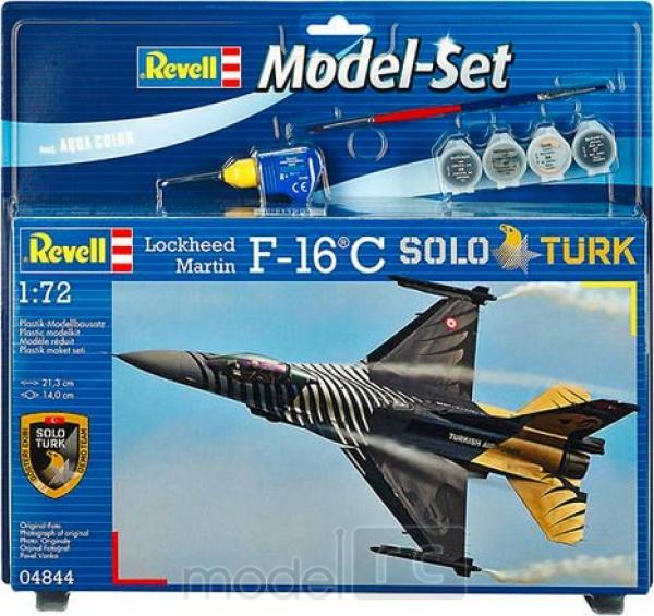 Plastový model Revell F-16 C Solo Türk Model Set, 64844