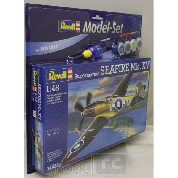 Plastový model Revell Supermarine Seafire Mk.XV ModelSet, 64835