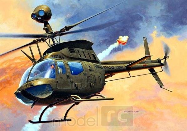 Plastikový model Revell Bell OH-58D Kiowa, 04938