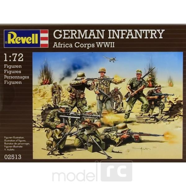 Plastové figúrky Revell German Infantry Africa Corps WWII 02513