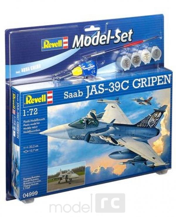 Plastikový model Revell Saab JAS 39C Gripen Model Set, 64999