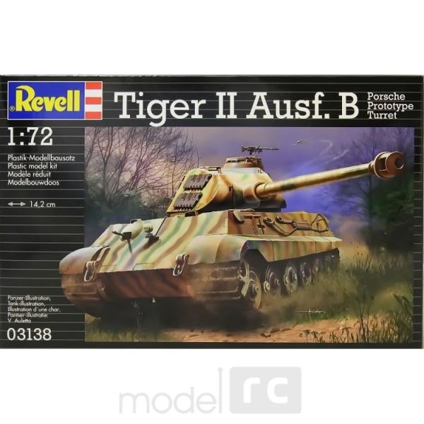 Plastikový model Revell Pz.Kpfw. VI Tiger II Ausf. B (Porsche Prototype), 03138
