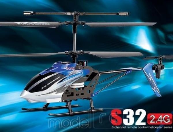 RC vrtuľník na ovládanie Syma S32 2,4G NEW!!! modrá
