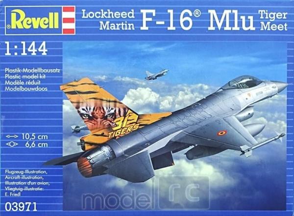 Plastový model Revell F-16 Mlu TigerMeet 1/144,  03971