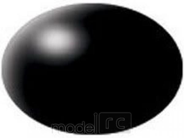 Aqua color 302 Čierna polomatt – Revell 36302