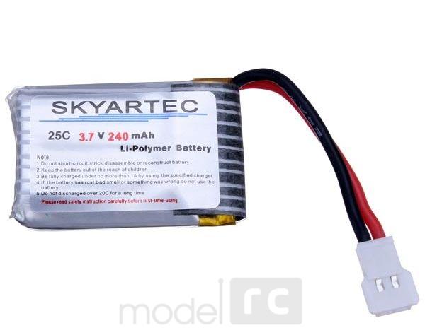 Náhradné Diely, Skyartec akumulator 3.7V 240mAh LiPo, NANO-026 