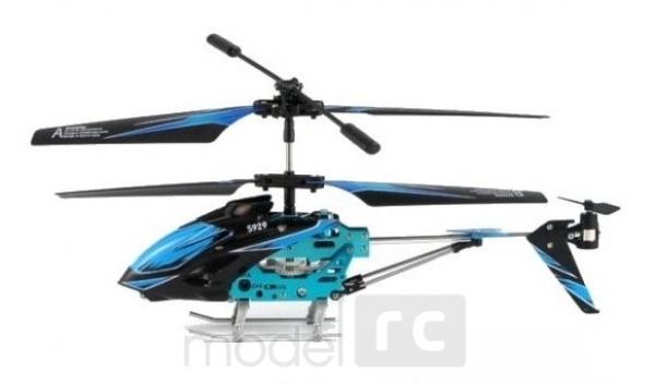 RC vrtuľník na ovládanie WLtoys swift S929 modrý
