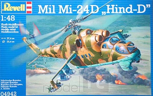 Plastový model Revell Mil Mi-24D Hind 1/48, 04942