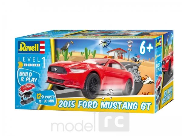 Plastikový model na skladanie Revell  Ford Mustang GT 2015 Buid&Play 1/25, 06110