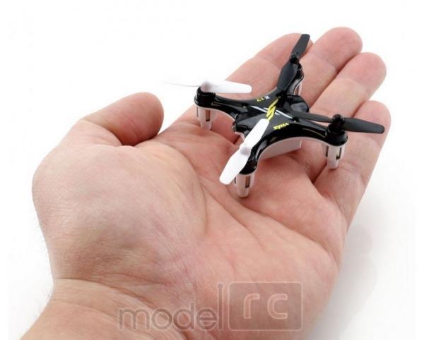 RC dron na diaľkové ovládanie Syma X12 nano, 4CH, 2,4GHz, 6 axis gyro, čierná