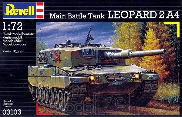 Plastikový model Revell Leopard 2 A4 1/72, 03103