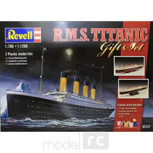 Plastový model Revell Gift-Set Titanic 1/700 a 1/1200, 05727
