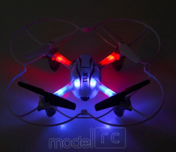 RC dron na ovládanie Syma X11c, HD kamera 2MP, 4CH 2,4GHz, bielá