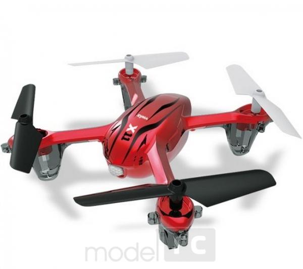 RC dron na diaľkové ovládanie Syma X11, 4CH 2,4GHz, červená