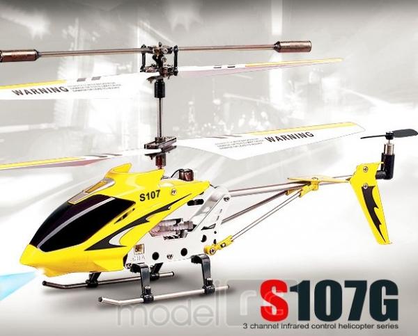 RC vrtuľník Syma S107G, žltý