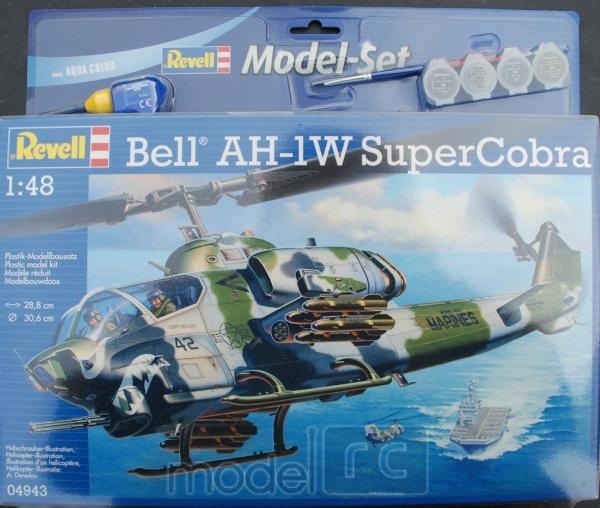 Plastový model AH-1W SuperCobra Model Set 1/48, 64943