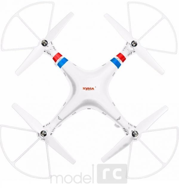 RC dron na ovládanie Syma X8W s kamerou WiFi online FPV prenos, biela