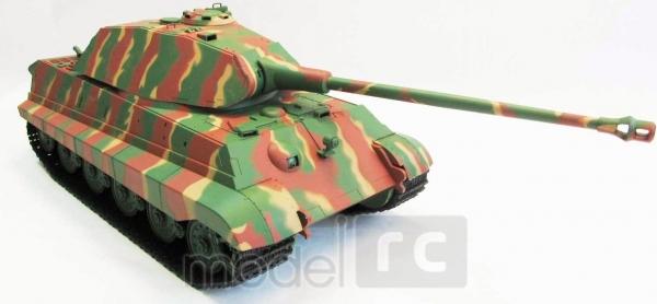 RC tank na ovládanie German King Tiger Porsche veža 1:16, airsoft