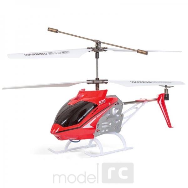 RC helikoptéra na diaľkové ovládanie Syma S39 Raptor  červená