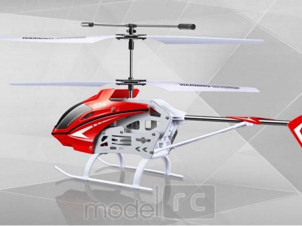 RC helikoptéra na diaľkové ovládanie Syma S39 Raptor  červená