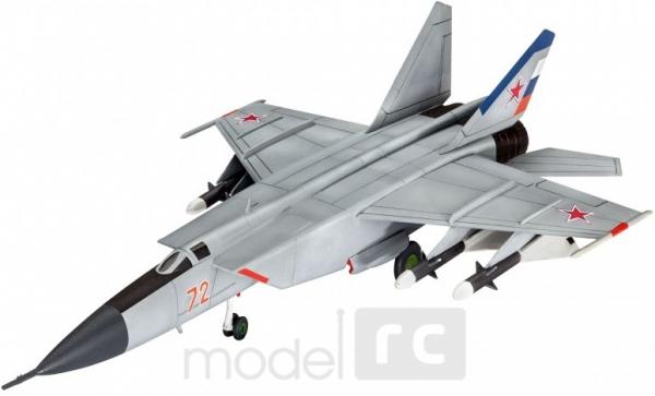 Plastový model Revell MiG-25 Foxbat ModelSet 1/144, 63969