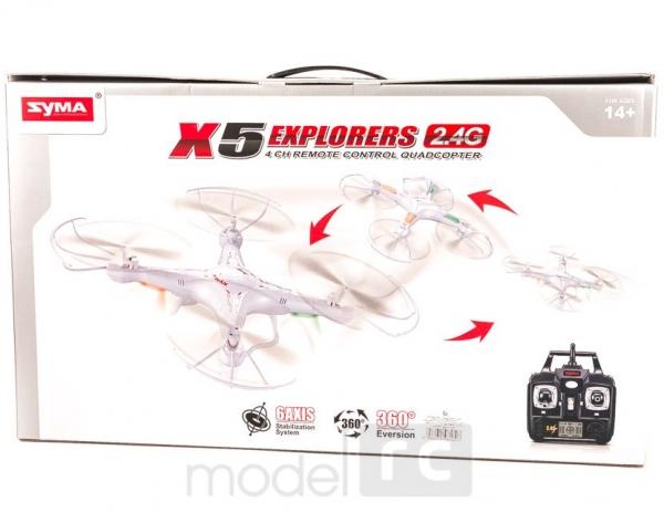 RC dron na diaľkové ovládanie Syma X5, 4CH, 2,4GHz, 6 axis gyro