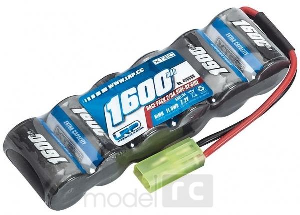 Batéria LRP 1600mAh 7,2V NiMH 2/3A XTEC Race pack