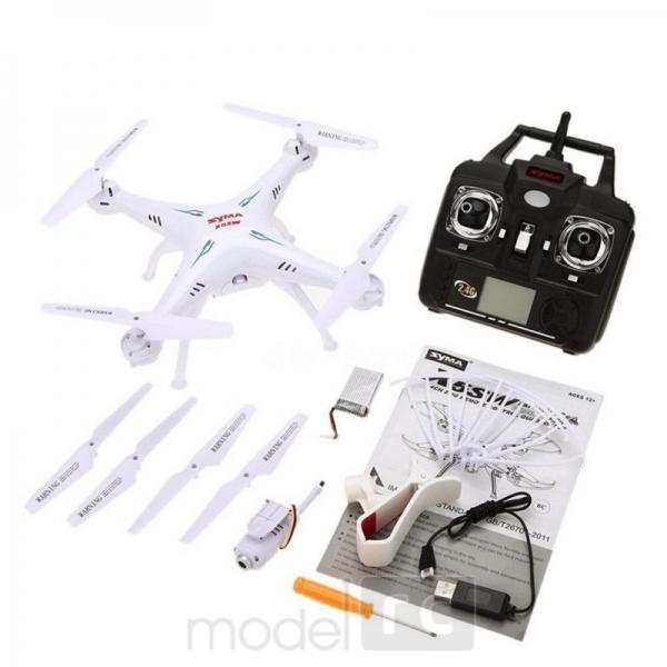 RC dron na ovládanie Syma X5SW Explorers 2, WiFi FPV, kamera HD, 2.4GHz