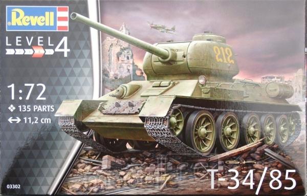 Plastikový model Revell T-34/85, 03302