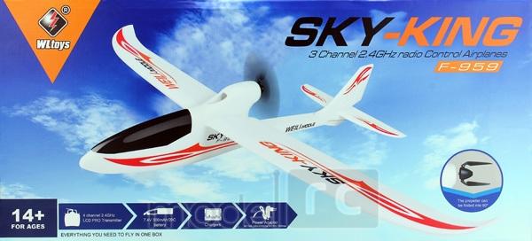 RC lietadlo WL toys F959 Sky King 2.4GHz s kamerou 2MP