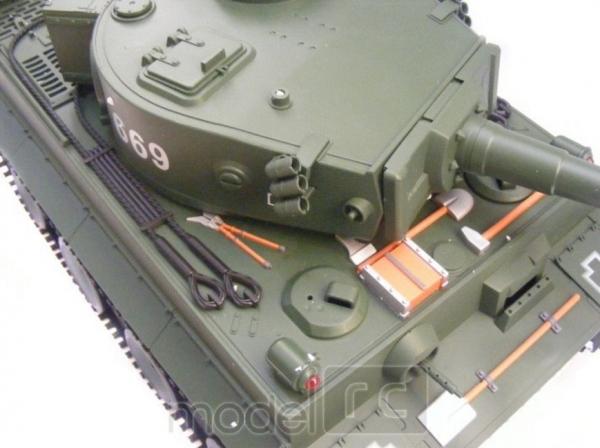 RC Tank na diaľkové ovládanie TIGER ASG airsoft RTR, 1:18
