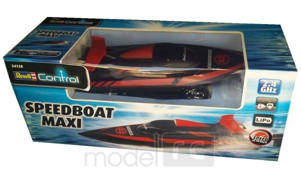 RC rýchlostný čln Revell Speedboad Maxi, 2,4 GHz,  24128