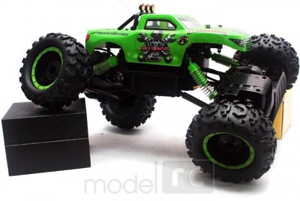 RC hračka na diaľkové ovládanie Crawler King 4WD, 1:12 zelená