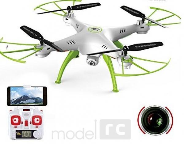 RC dron na diaľkové ovládanie Syma X5HW, WiFi FPV, kamera HD, 2.4GHz , zelená