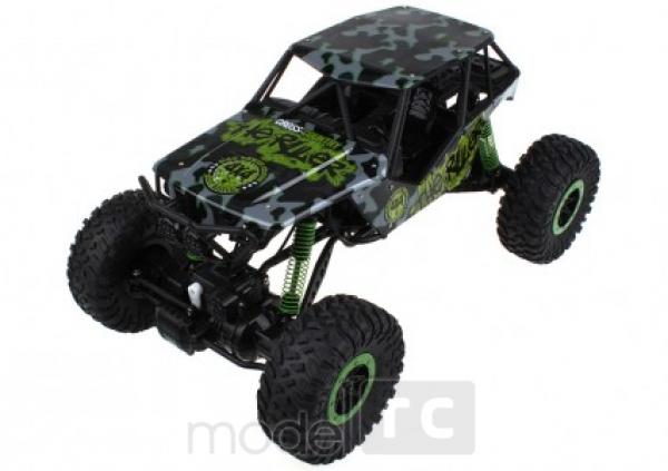 ROCK CRAWLER 4WD, 2.4 GHz, 1:10 zelená