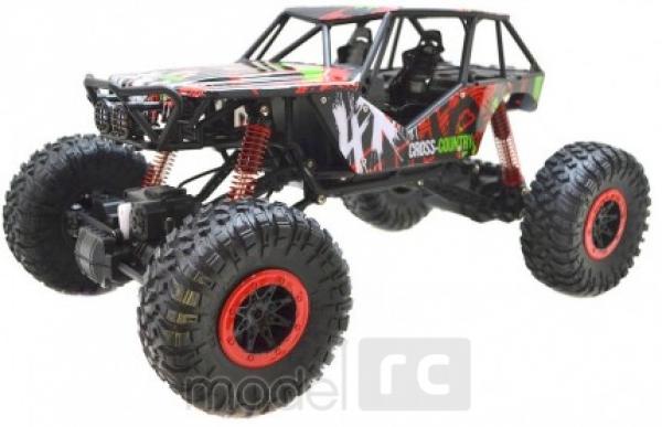 ROCK CRAWLER 4WD, 2.4 GHz, 1:10 červená