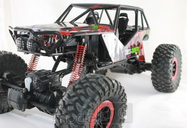 ROCK CRAWLER 4WD, 2.4 GHz, 1:10 červená