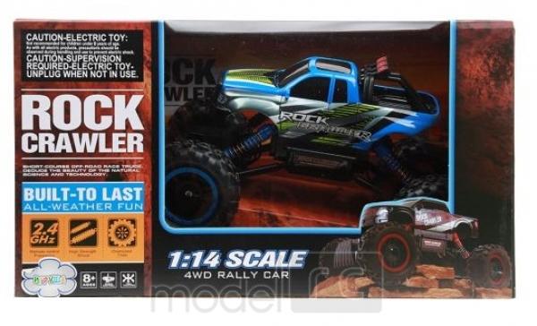 ROCK CRAWLER 4WD, 2.4 GHz, 1:14 modrá