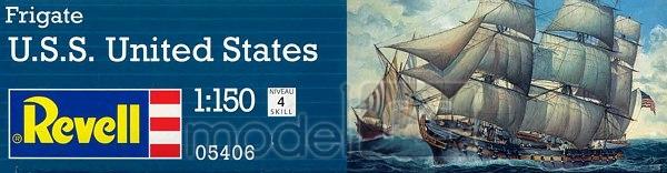 Revell U.S.S. United States 1/150, 05406