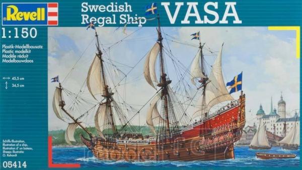 Revell Swedish Regal Ship VASA ( Wasa ) 1/150, 05414